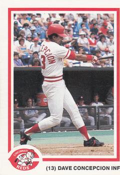 1986 Texas Gold Cincinnati Reds #NNO Dave Concepcion Front