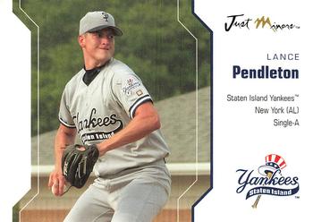 2006 Just Autographs #45 Lance Pendleton Front