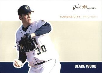 2007 Just Autographs #JA-49 Blake Wood Front