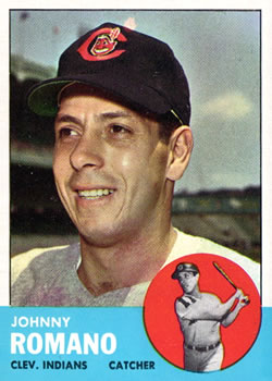 1963 Topps #72 Johnny Romano Front