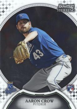 2011 Bowman Sterling #36 Aaron Crow Front