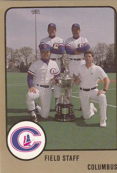 1988 ProCards #307 Champ Summers / Ken Rowe / Bucky Dent / Kevin Rand Front