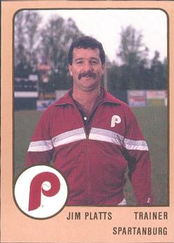 1988 ProCards #1048 Jim Platts Front