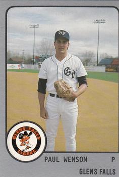1988 ProCards #921 Paul Wenson Front