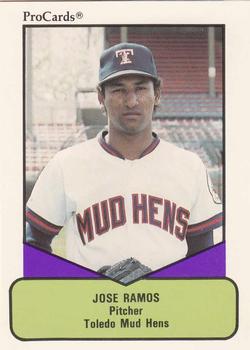 1990 ProCards AAA #376 Jose Ramos Front