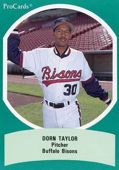 1990 ProCards Triple A All-Stars #AAA22 Dorn Taylor Front