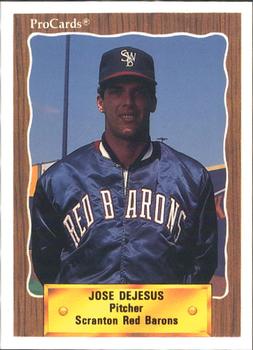 1990 ProCards #592 Jose DeJesus Front