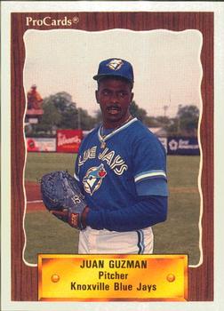 1990 ProCards #1242 Juan Guzman Front
