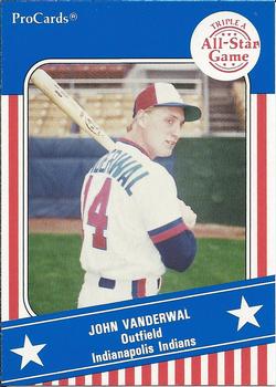 1991 ProCards Triple A All-Stars #AAA17 John Vander Wal Front