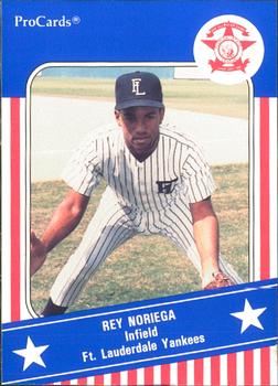 1991 ProCards Florida State League All-Stars #FSL17 Rey Noriega Front