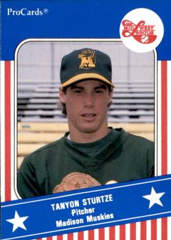1991 ProCards Midwest League All-Stars #MWL44 Tanyon Sturtze Front