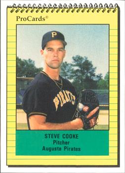 1991 ProCards #797 Steve Cooke Front