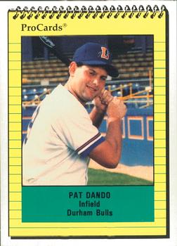 1991 ProCards #1552 Pat Dando Front