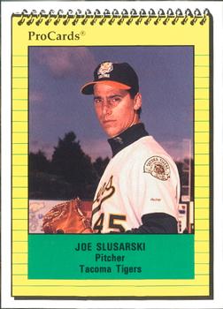 1991 ProCards #2305 Joe Slusarski Front