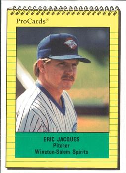 1991 ProCards #2825 Eric Jaques Front