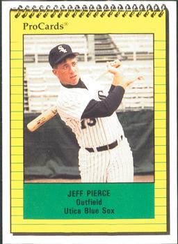 1991 ProCards #3255 Jeff Pierce Front