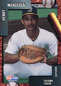 1992 Fleer ProCards #2507 Henry Mercedes Front