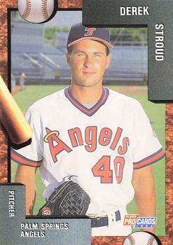 1992 Fleer ProCards #840 Derek Stroud Front