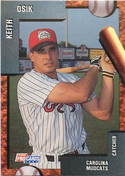 1992 Fleer ProCards #1184 Keith Osik Front