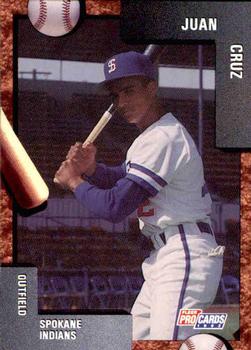 1992 Fleer ProCards #1305 Juan Cruz Front