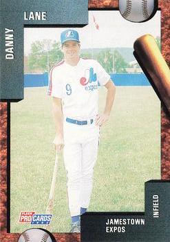 1992 Fleer ProCards #1507 Danny Lane Front