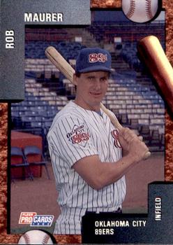 1992 Fleer ProCards #1922 Rob Maurer Front