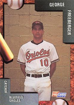 1992 Fleer ProCards #2362 George Freeberger Front