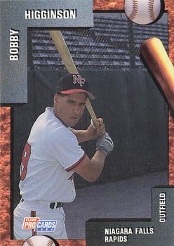 1992 Fleer ProCards #3339 Bobby Higginson Front