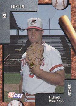 1992 Fleer ProCards #3351 Bo Loftin Front