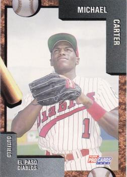 1992 Fleer ProCards #3933 Michael Carter Front