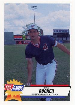 1993 Fleer ProCards Carolina League All-Stars #CAR-26 Greg Booker Front
