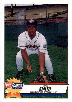 1993 Fleer ProCards Midwest League All-Stars #MDW-36 Chris Smith Front