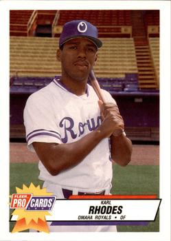 1993 Fleer ProCards Triple A All-Stars #AAA-43 Karl Rhodes Front