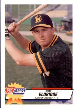 1993 Fleer ProCards #1826 Brian Eldridge Front