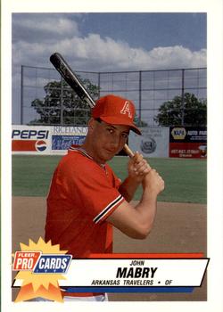 1993 Fleer ProCards #2824 John Mabry Front