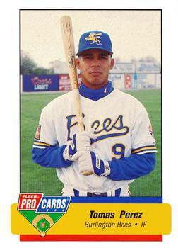1994 Fleer ProCards Midwest League All-Stars #MDW-34 Tomas Perez Front