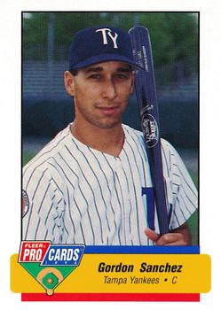 1994 Fleer ProCards #2388 Gordon Sanchez Front