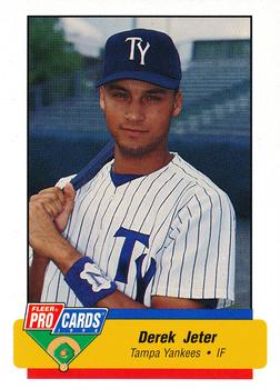 1994 Fleer ProCards #2393 Derek Jeter Front