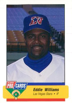 1994 Fleer ProCards #877 Eddie Williams Front