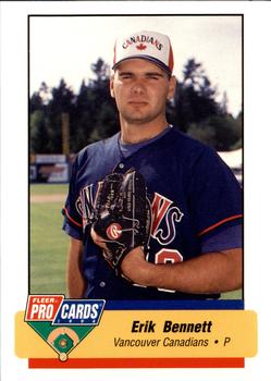 1994 Fleer ProCards #1856 Erik Bennett Front