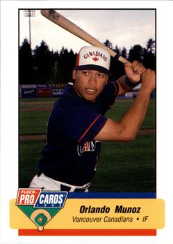 1994 Fleer ProCards #1870 Orlando Munoz Front