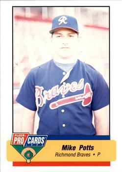 1994 Fleer ProCards #2845 Mike Potts Front