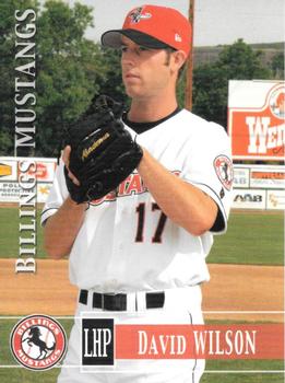 2005 Grandstand Billings Mustangs #NNO David Wilson Front