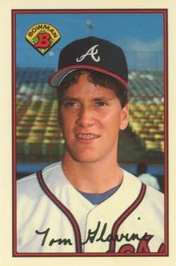 1989 Bowman - Collector's Edition (Tiffany) #267 Tom Glavine Front