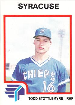 1987 ProCards #1938 Todd Stottlemyre Front