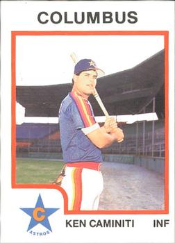 1987 ProCards #865 Ken Caminiti Front