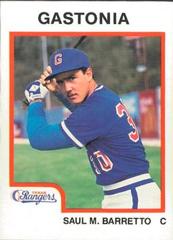 1987 ProCards #1766 Saul Barretto Front