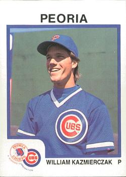 1987 ProCards #427 William Kazmierczak Front