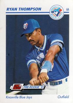 1991 Line Drive AA #367 Ryan Thompson Front