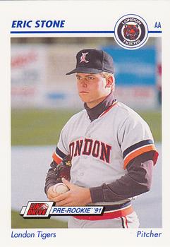 1991 Line Drive AA #397 Eric Stone Front